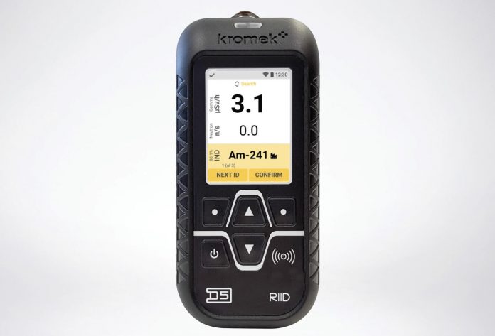 detektor promieniowana Kromek D5 RIID, fot. Kromek Group plc