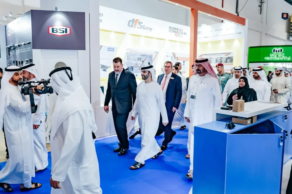 Szejk Mansoor bin Mohammed bin Rashid Al Maktoum otwiera Intersec 2023, fot. mat. prasowe Messe Frankfurt Exhibition GmbH